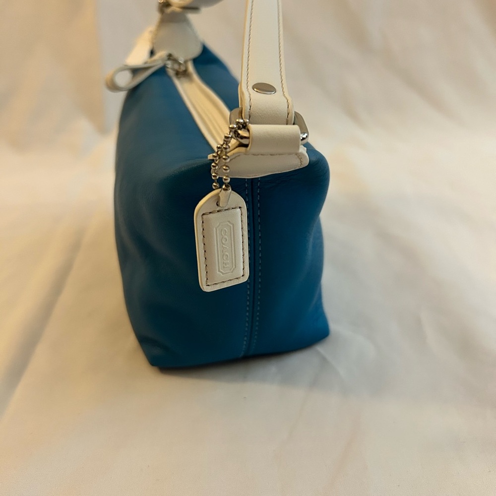 Coach Blue Leather Mini Bag - Picture 5 of 11